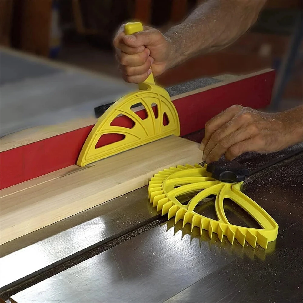 Featherboard & Safety Push Block for Table Saws | Router Table & Joiner Use