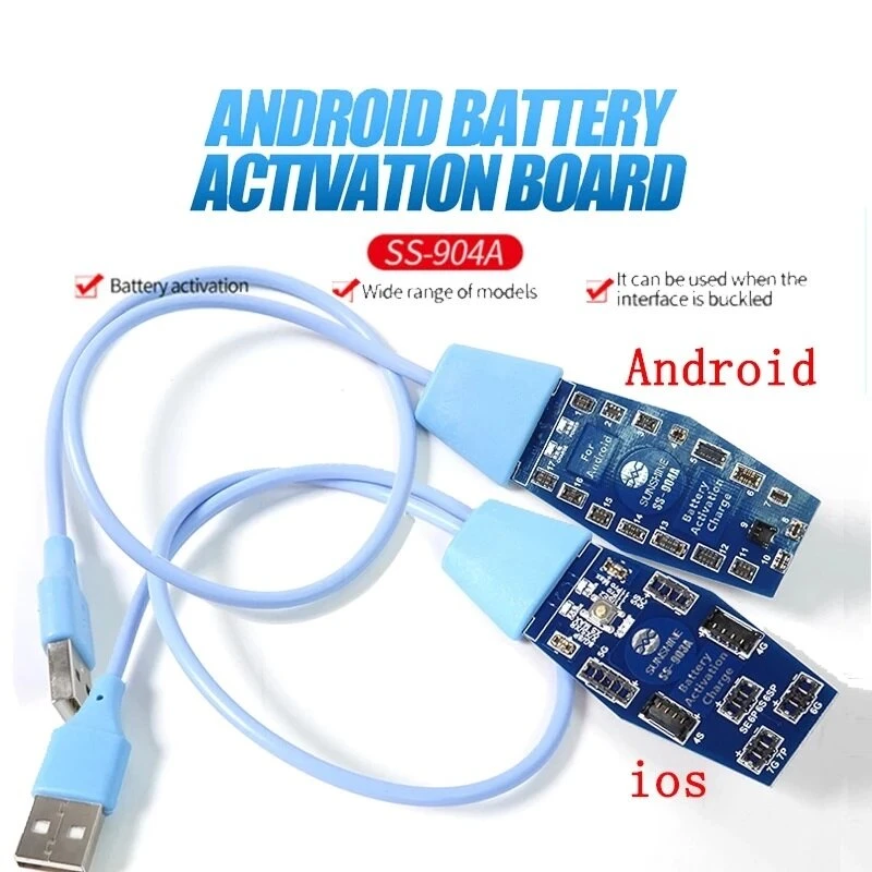 SUNSHINE SS-904A Battery Charging Activation Board | for iPhone 11 Pro Max XS XR 8 7 6S & Huawei Android