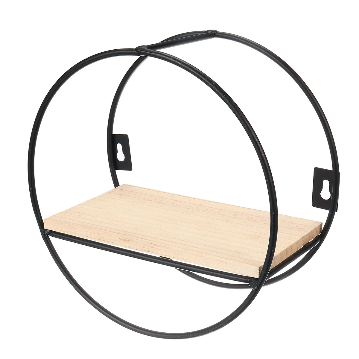Creative Iron Wall Shelf - Storage Rack & Display Holder | Home Decor