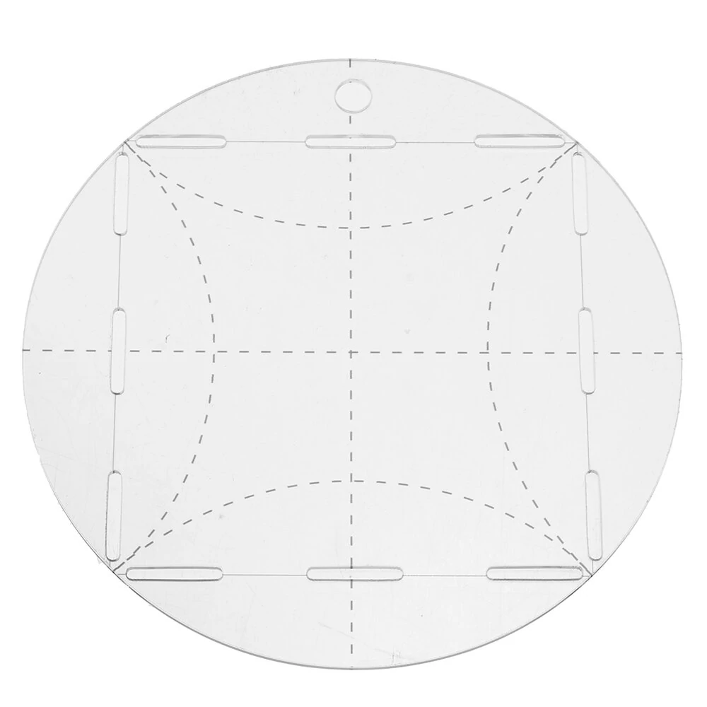 Acrylic Transparent Sewing Ruler | Patchwork & Jewelry Measuring Tool for DIY