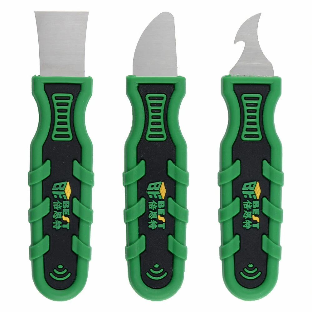 BEST BST-138/139/140 Spudger Set - 3 Prying Tools & Glue Remover for iPhone iPad
