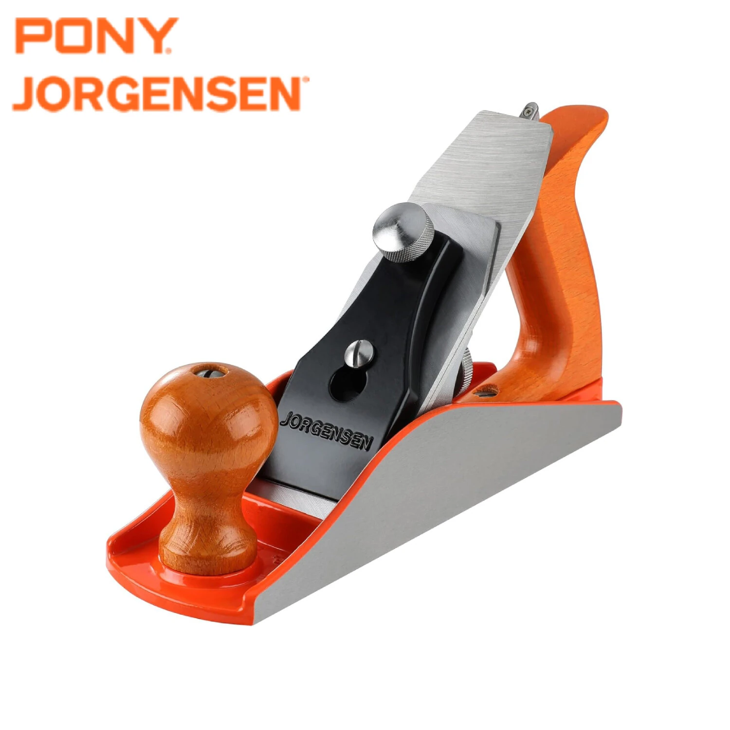 Pony Jorgensen No.4 Smooth Plane - 10 Wood Planer Hand Plane | Ductile Iron Body, Adjustable Cutting Depth