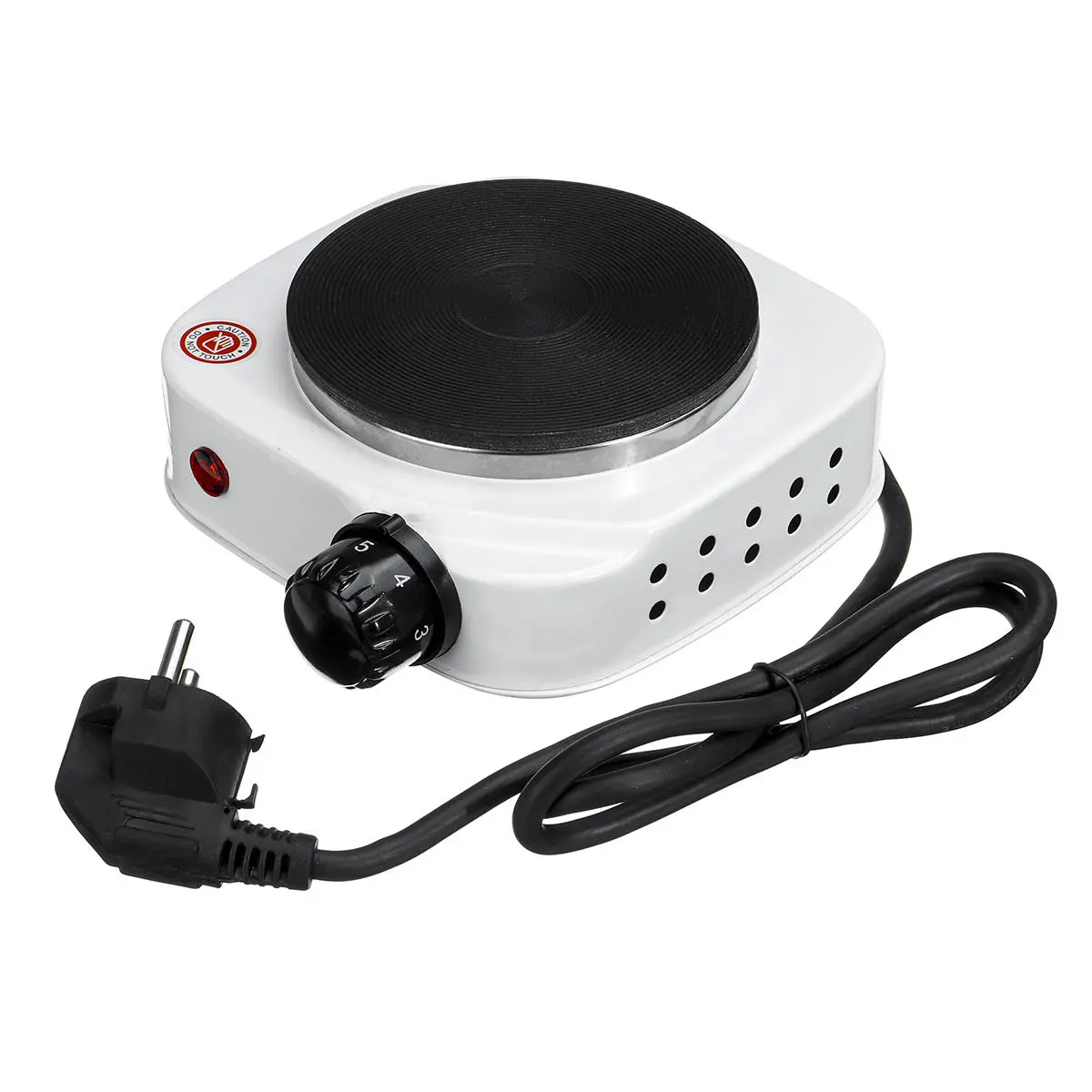500W Electric Heater Stove - 5-Gear Multifunctional Hot Plate | 110-240V