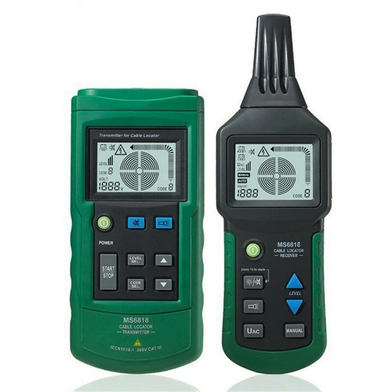 Fluke MS6818 Pro 12-400V AC/DC Network Cable Tester with Wire Tracker
