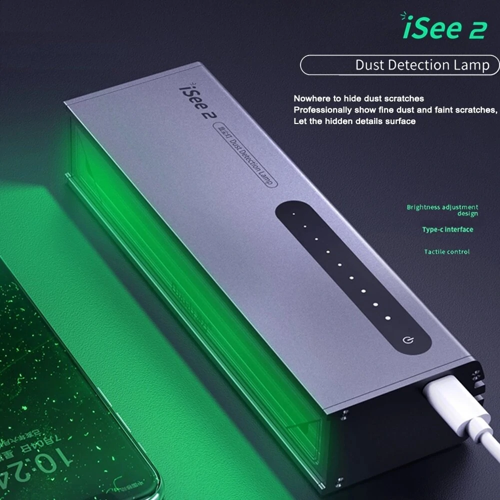 Qianli iSee 2 LED Dust Detection Lamp | LCD Screen Repair Tool & UV Light