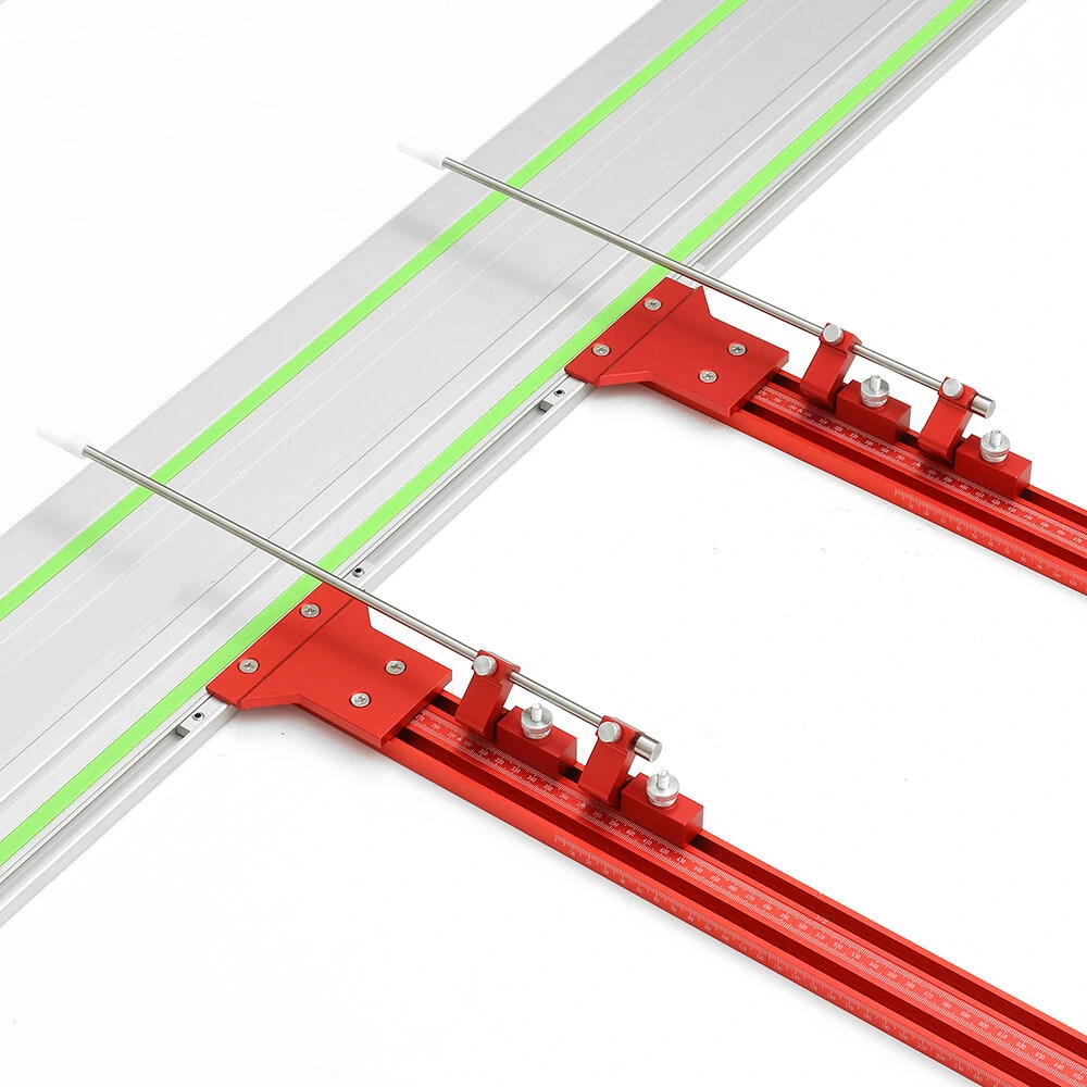 ENJOYWOOD Parallel Guide System for Track Saw | Aluminum Alloy | Fits Makita & Festool