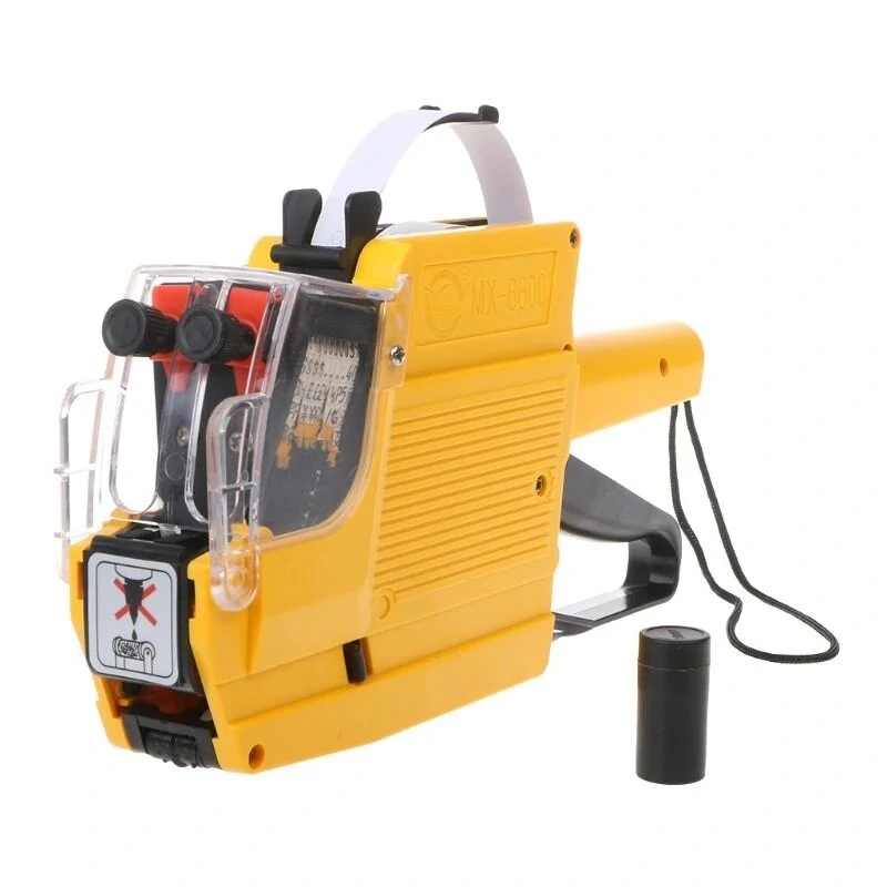 MX-6600 2-Line Pricing Labeller - 10 Digits Per Line for Retail Stores + Ink Roller