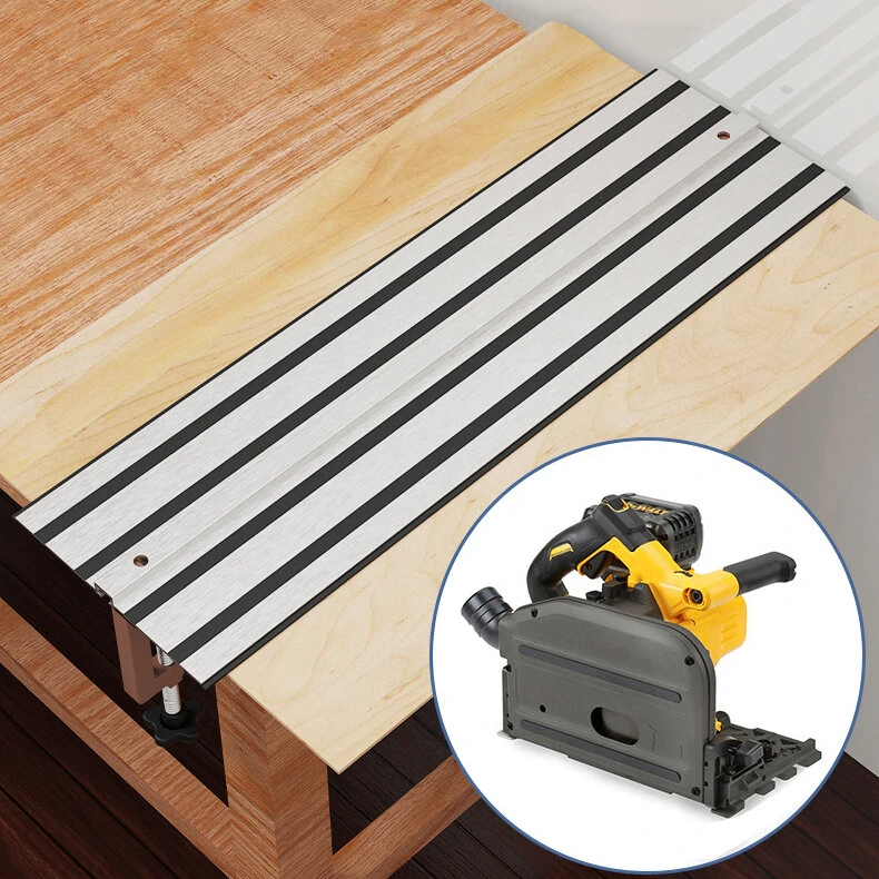 Compatible With Dewei Circular Saws Guide Rail - Extendable 300-1400MM | Precision Woodworking Tool