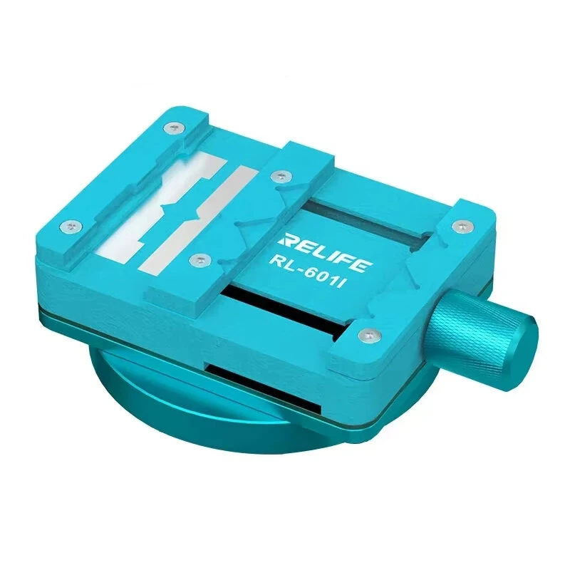 RL-601I Motherboard Chip Repair Fixture - 360° Rotatable, High Temp Resistance & Stable Weighted Base