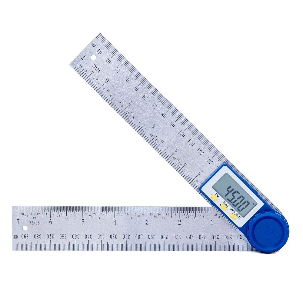 Digital Protractor 200mm | 7 Inch Electronic Angle Finder & Inclinometer Gauge