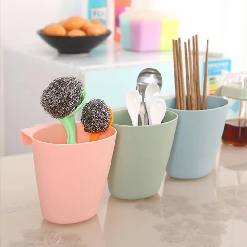 Hanging Suction Cup Storage Barrel - Bathroom Electric Toothbrush & Cosmetic Box
