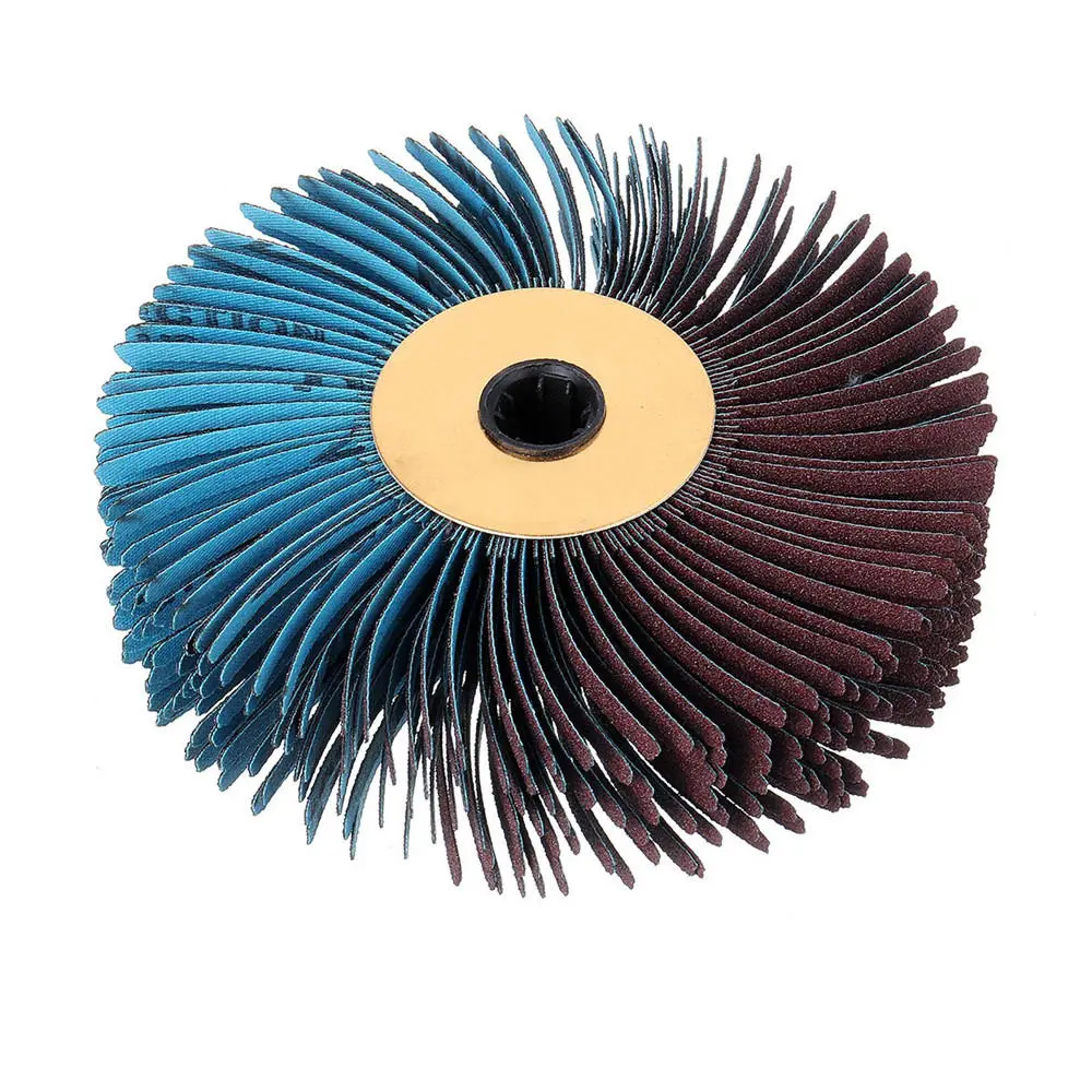 Woodworking 118x30mm Wall Mopping Wheel - P120 to P600 Grit for Wood Groove Polishing