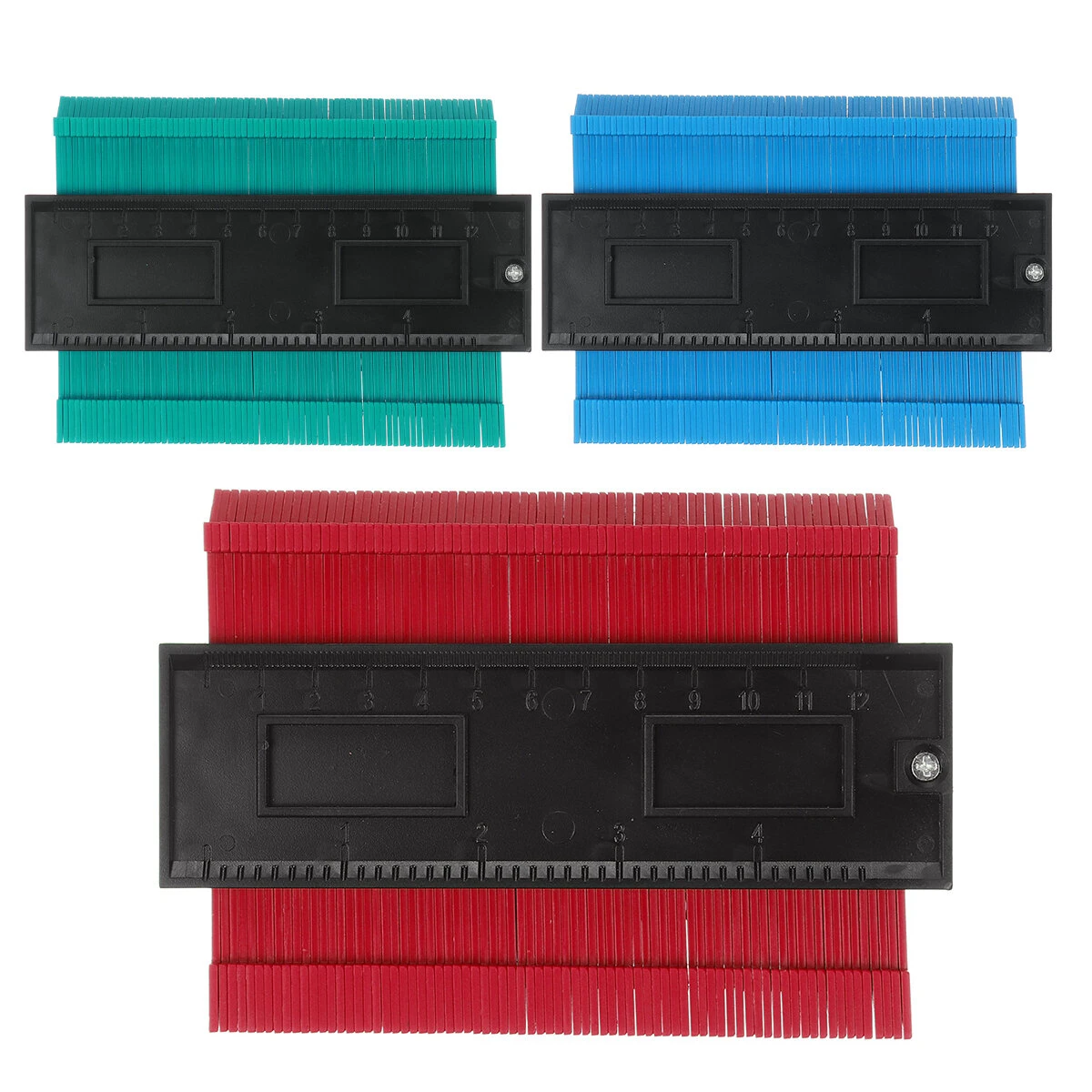 ABS Irregular Contour Gauge - 5 Inch Multifunction Thickness Tool