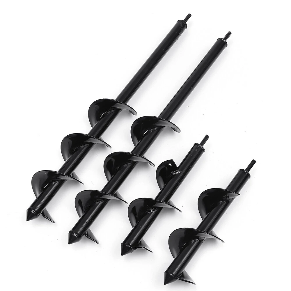 Drillpro Garden Auger Drill Bit - 9x25/30/45/60cm Earth Planter for Post Hole Digger