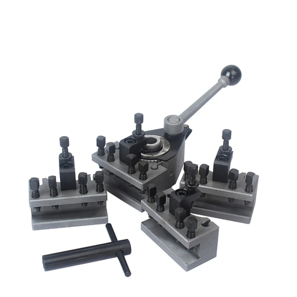 Machifit WM210V Quick Change Tool Post Set | 15x15mm Tool Rest for 120-220mm Swing