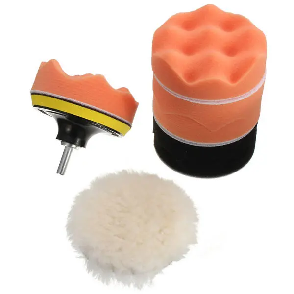 Meguiar's 9-Piece 4-Inch Polishing Pad Kit - For Car Buffers & Polishers