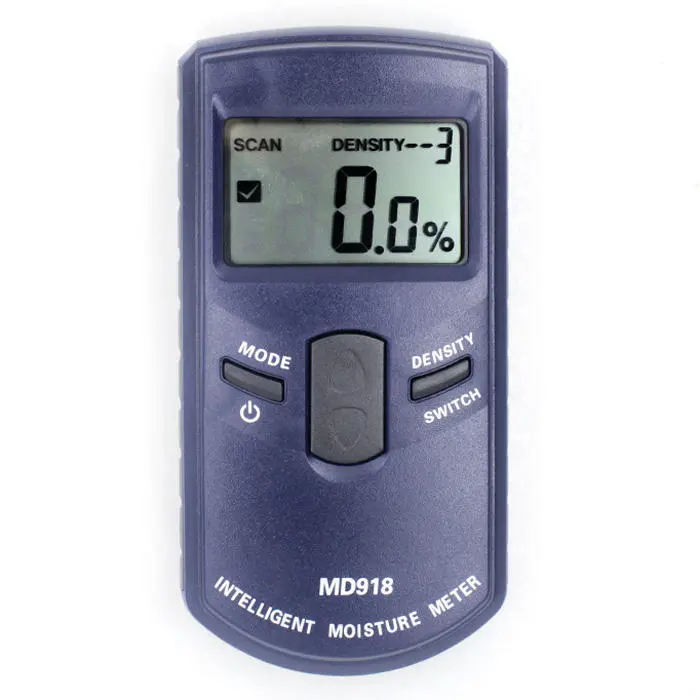 MD918 Digital Inductive Moisture Meter Wood Humidity Damp Detector 4~80%