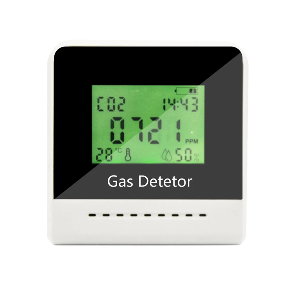 ZN-AZ CO2 Carbon Dioxide Sensor | Air Quality Monitor with Temperature & Humidity
