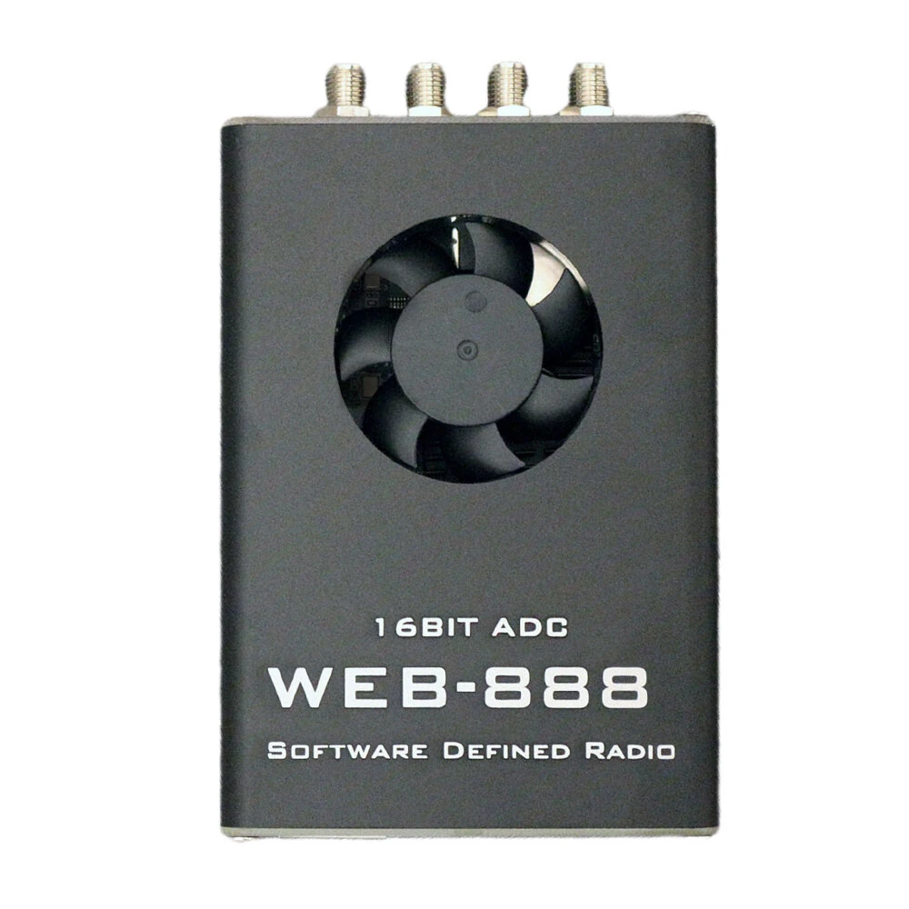 Web-888 SDR | 16-Bit ADC, 62MHz Bandwidth | Dual Antenna & GPS
