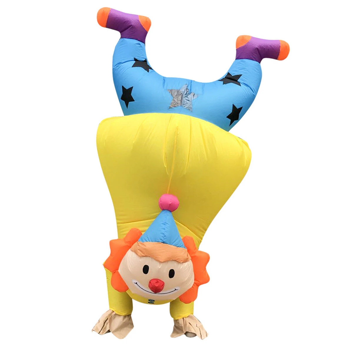 Handstand Clown Inflatable Doll - Adult Halloween & Easter Party Prop