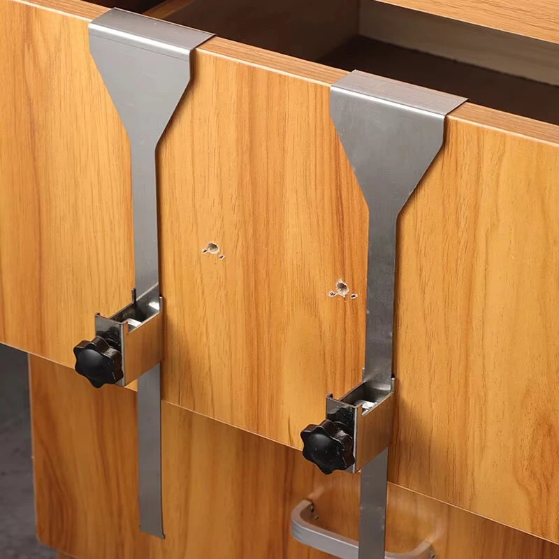 Invisible Drawer Clip - Adjustable Stainless Steel Front Mount Clamp | DIY