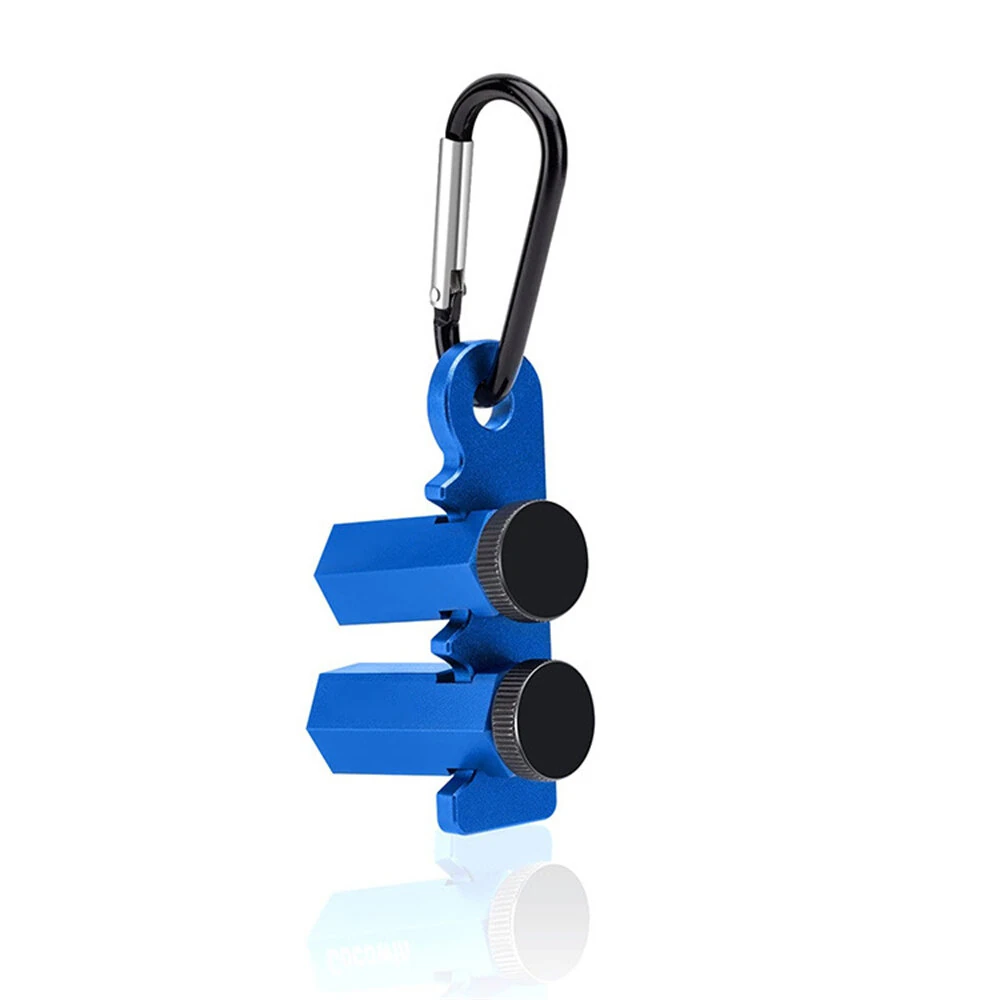 Swanson Tool Co. Tall Stair Gauges | Framing Square Jig with Holder & Carabiner