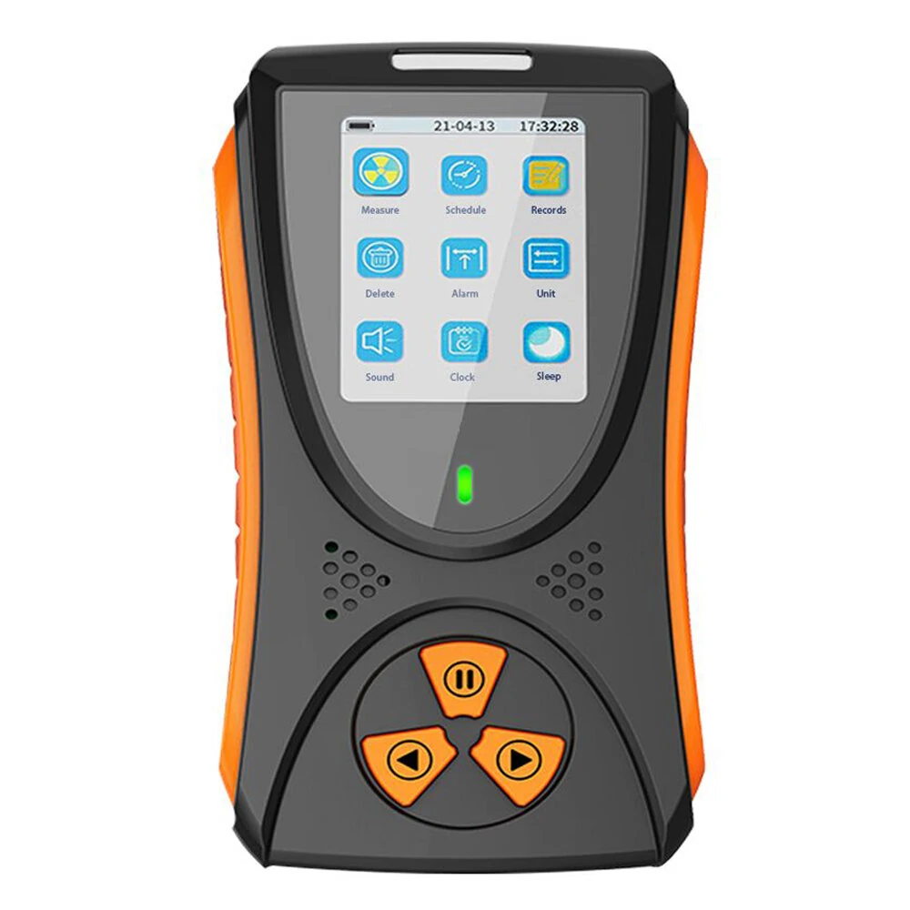 High Precision Nuclear Radiation Tester 0.05uSv-50mSv | TFT Color Display & Alarm