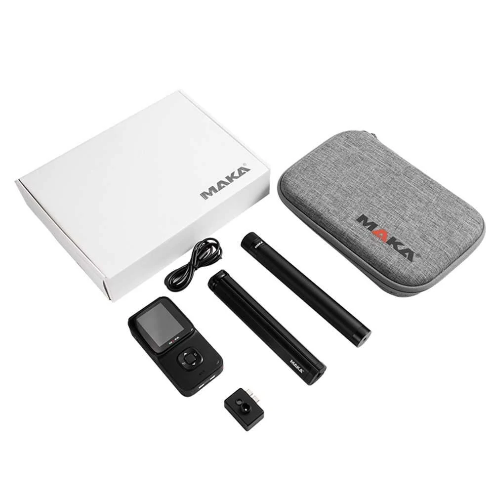 MAKA MK2301 7-in-1 Thermal Imager | 1024 Pixel IR Imaging | Target Temperature & Distance