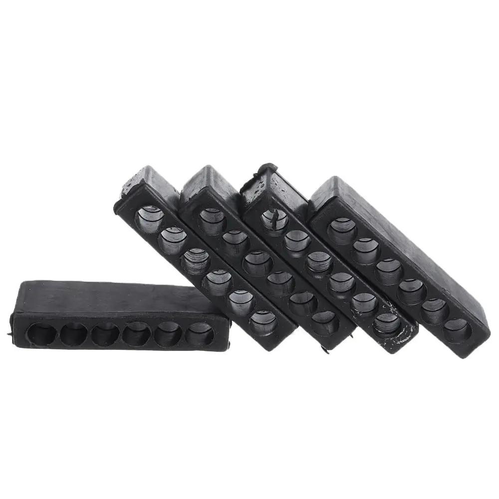 5Pcs Hex Shank Screwdriver Bit Holder - 6 or 10 Hole Storage Tool