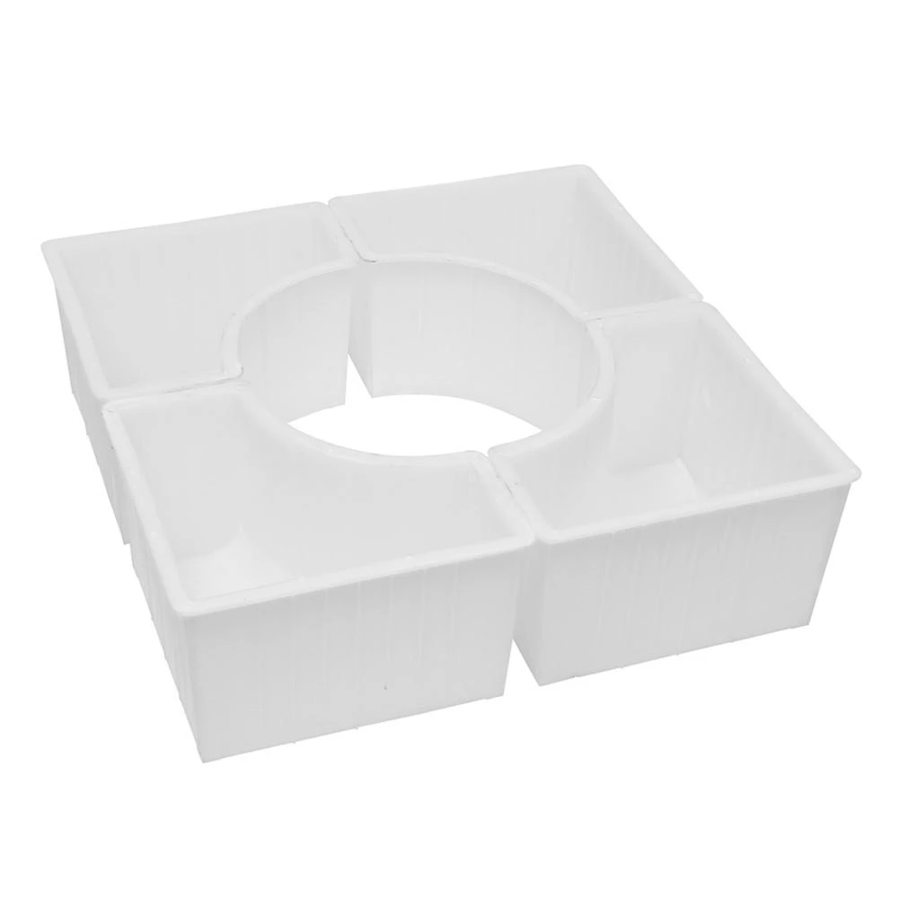 Plastic Brick Maker Mold - 30x30x20cm Garden Tree Mold for DIY Projects