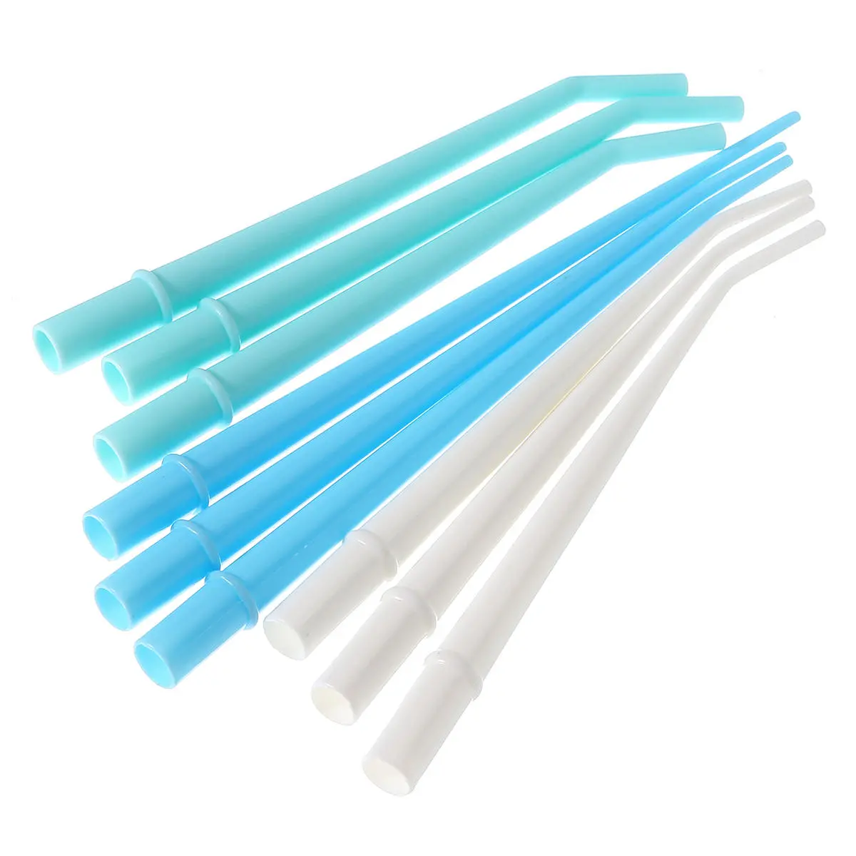 Plastic Curved Surgical Aspirator Tips | Disposable Saliva Ejector Suction Tube