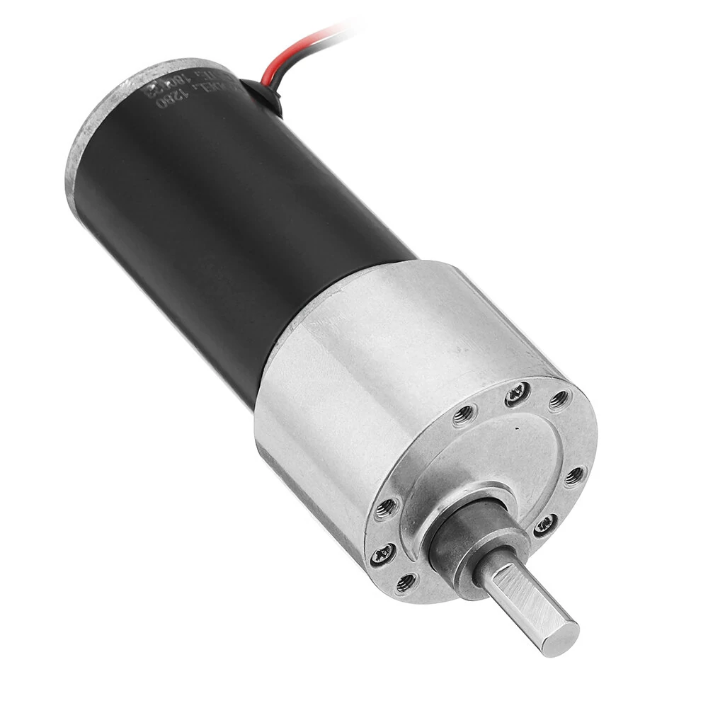 DC 12V 60rpm Permanent Magnet Gear Motor - 1280 31GB31Y Tubular Reducer