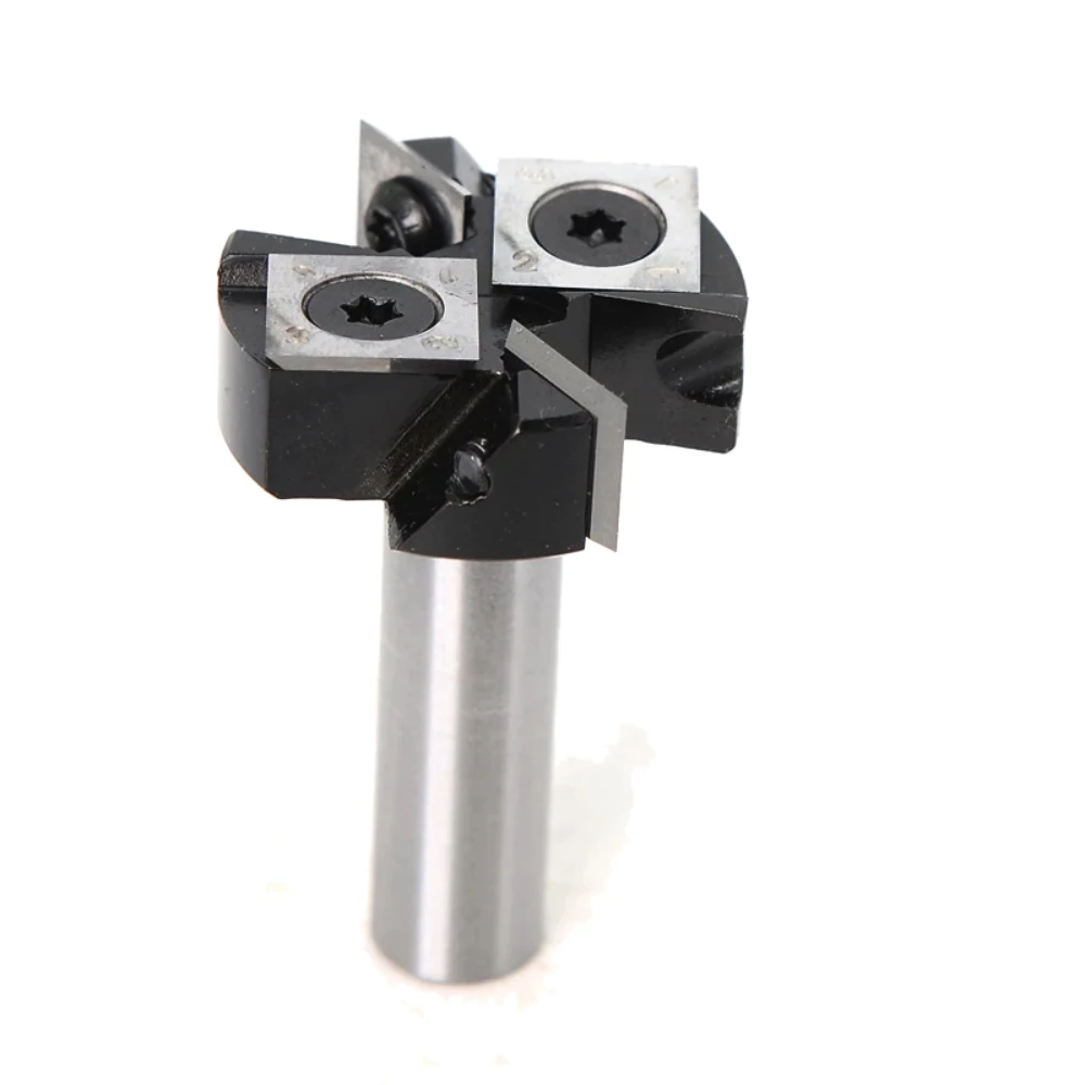 Whiteside 12mm Shank Spoilboard Surfacing Router Bit | 1-1/2 Inch Cutting Diameter | Indexable Carbide Insert
