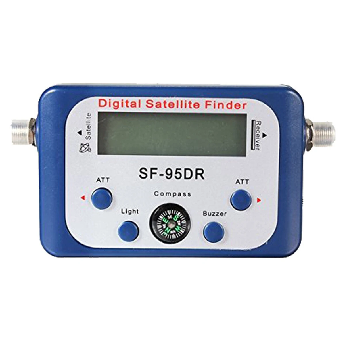 SF-95DR Professional Satellite Finder - High Accuracy Backlit Display | LNBF Indicator | Lightweight & Pocket-Sized