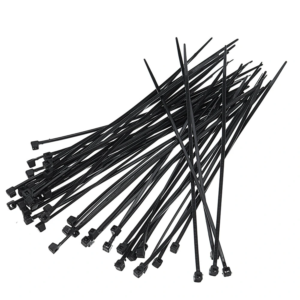 White & Black 3x150mm Cable Ties - 50 Pack | Model Manufacturing Tools