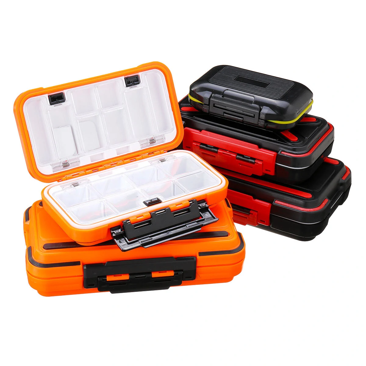 Waterproof Fishing Tackle Box | Double-Sided Storage Case for Lures & Carp Fly