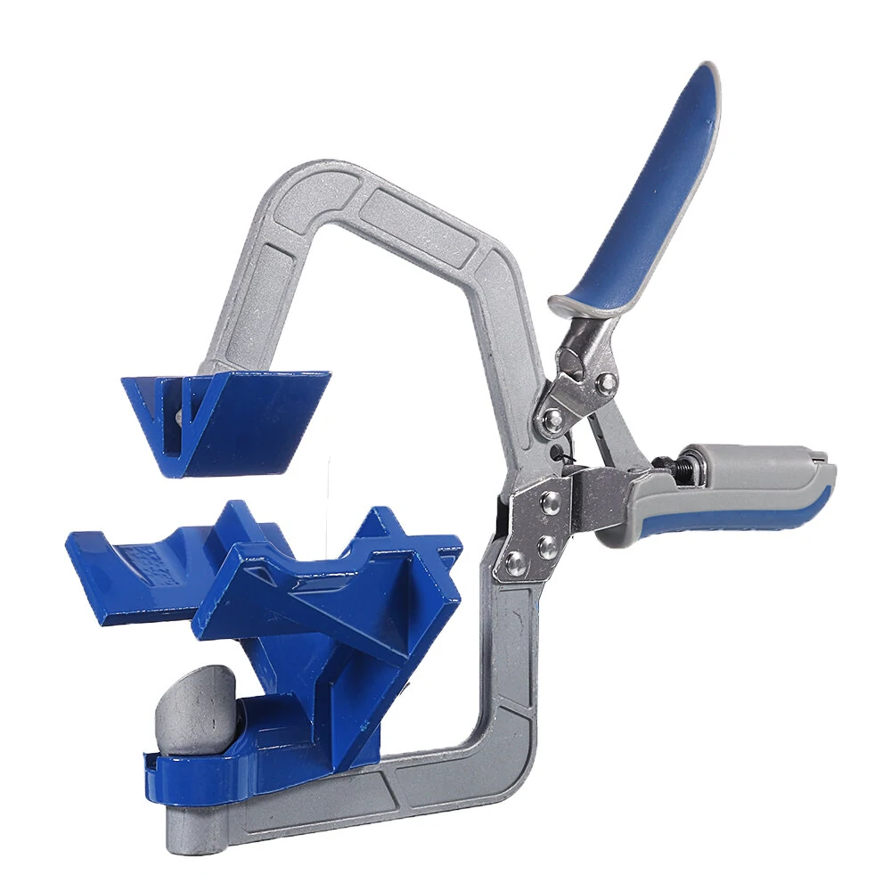 90 Degree Auto-Adjustable Corner Clamp | Face Frame & Right Angle Clamp for Woodworking