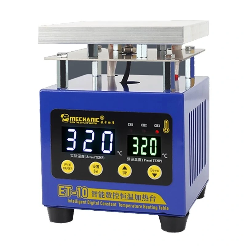 Mechanic ET-10 Digital Heating Table | BGA Reballing & PCB Repair Platform