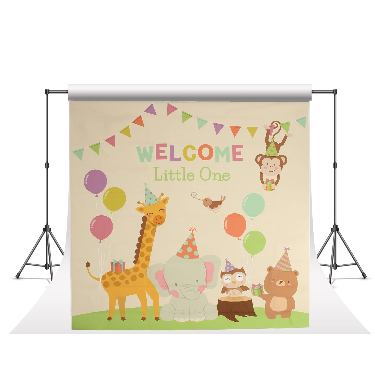 Photo Backdrop 180x180cm - Studio Birthday Party Background Screen