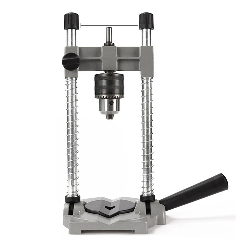 Versatile Drill Stand for Woodworking | Multi-Angle Hole Puncher & Mini Drill Holder