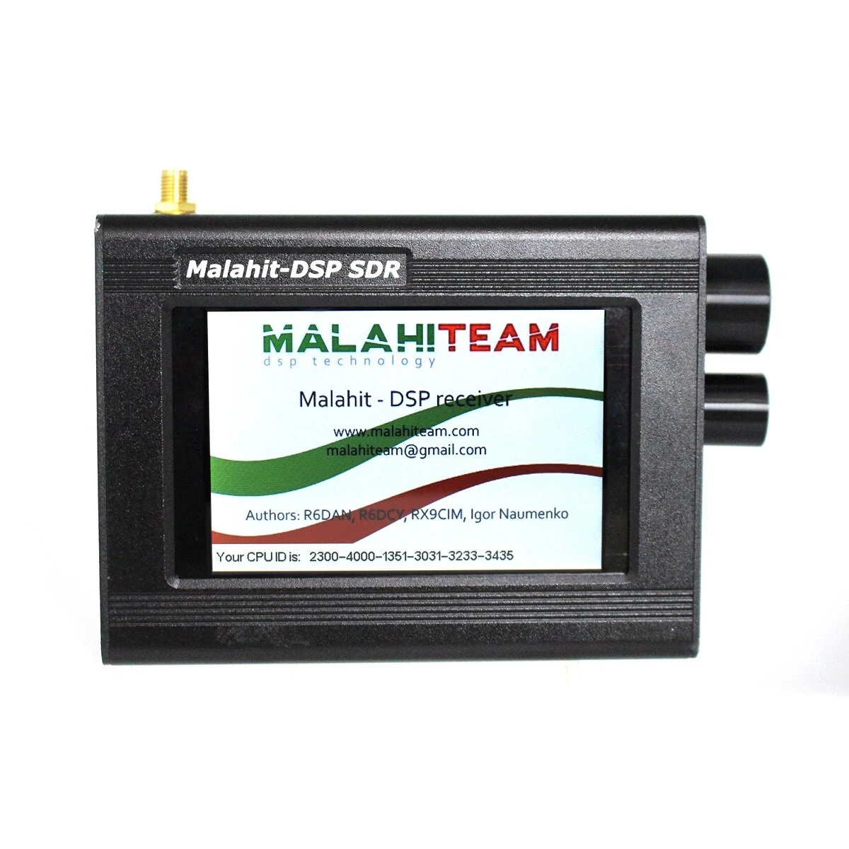 SDR Receiver with 3.5-inch IPS Touch Screen | 50kHz-2GHz | AM/SSB/NFM/WFM | Built-in Speaker