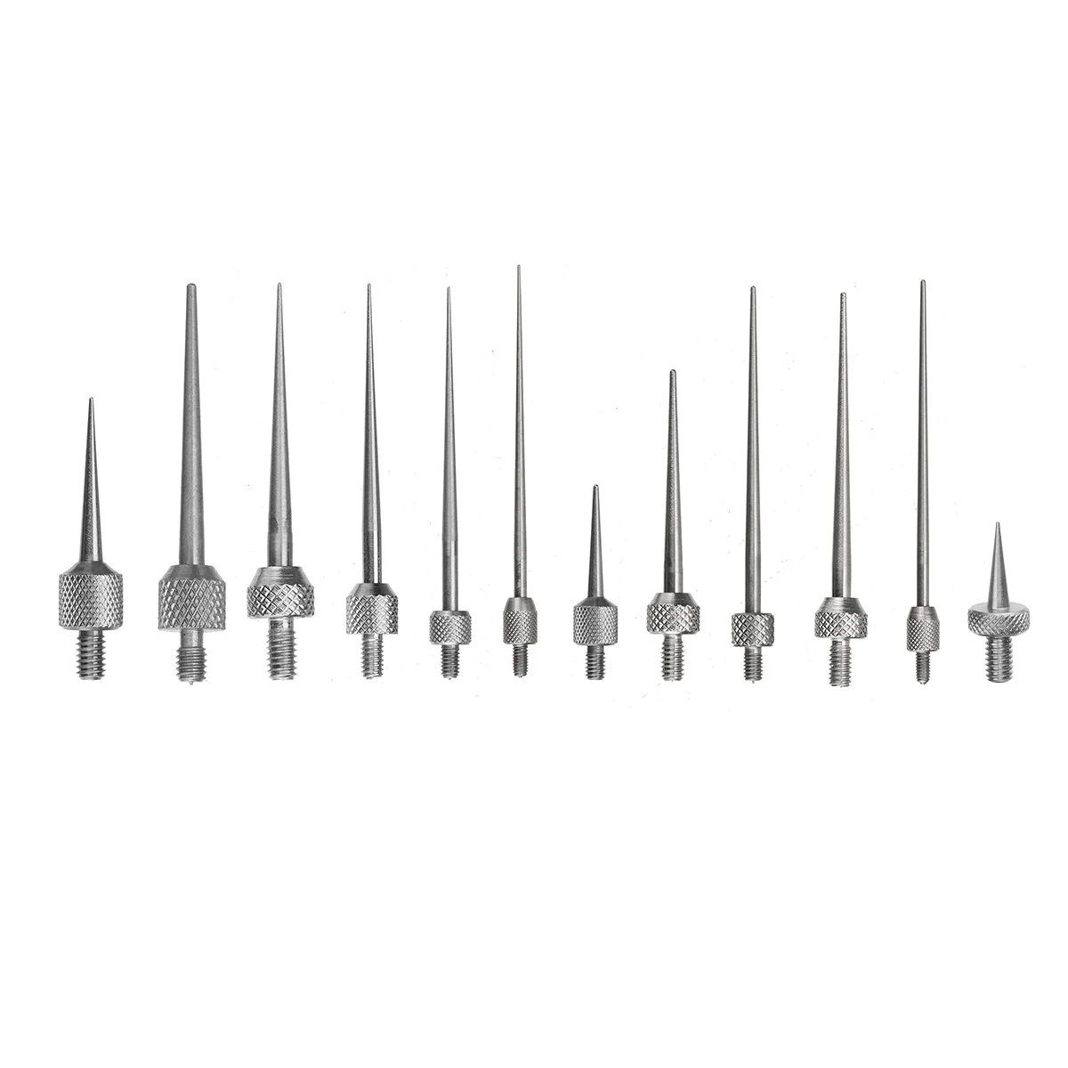 R0.15-R0.4 Thread Tip Needles | Pointed Contact Points for Dial Indicators