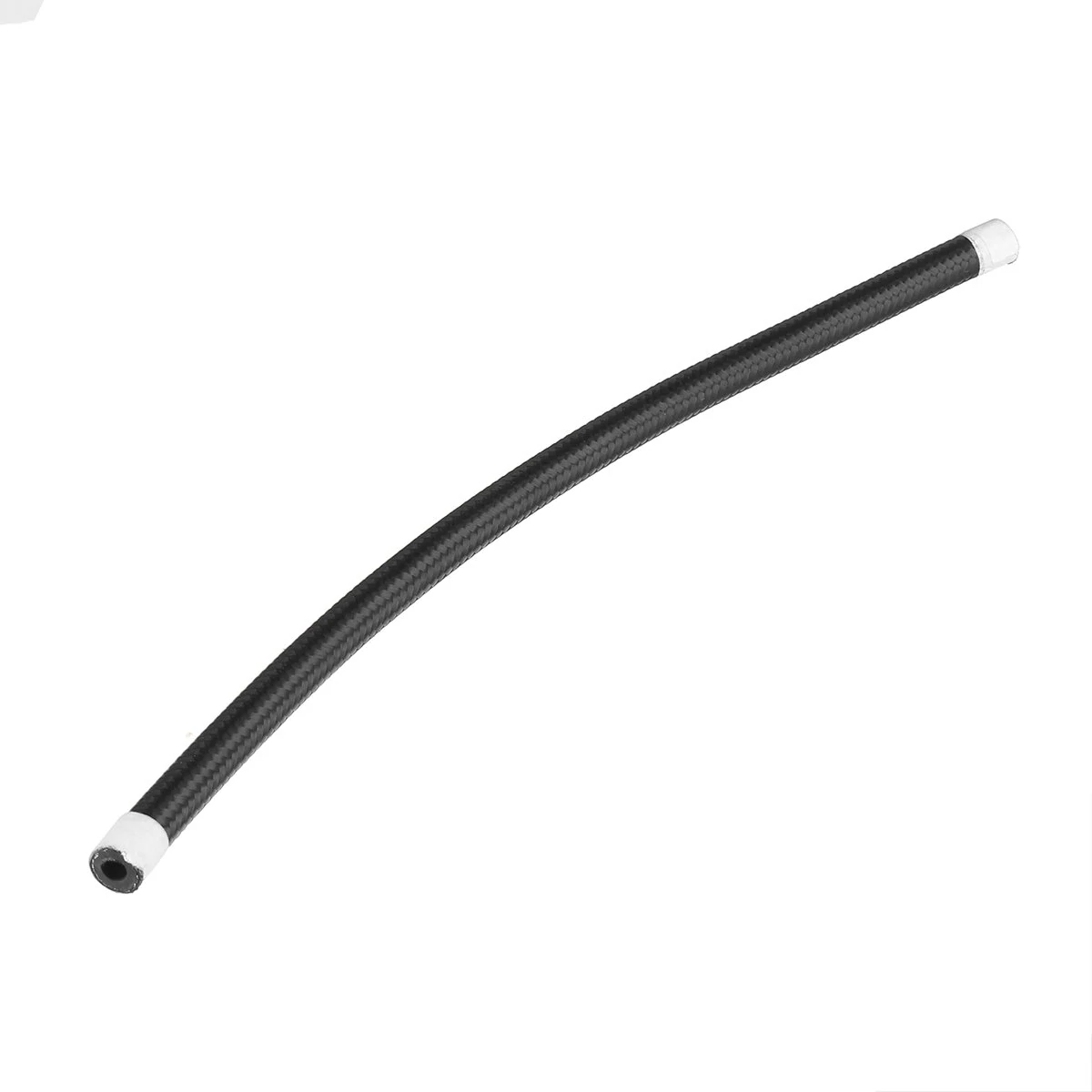 AN4 AN6 AN8 AN10 Fuel Hose Line - Nylon Stainless Steel Braided - 1FT Length