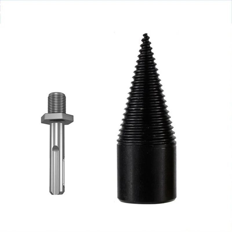 2PCS 32mm Fire Splitting Drill Bit | Screw Cone Driver Splitter for Camping