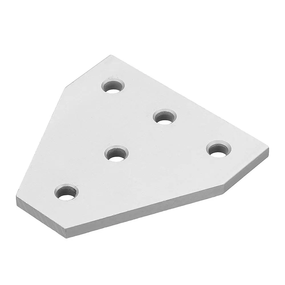 Machifit T-Shape Join Plate Corner Bracket - 5 Hole for 2020 V-Slot Aluminum Profile
