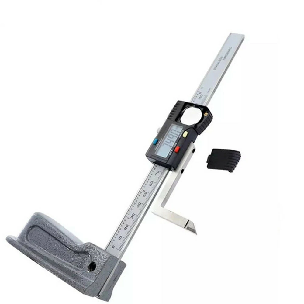 Mini Digital Height Gauge 0-150mm | Stainless Steel Vernier Caliper for Woodworking