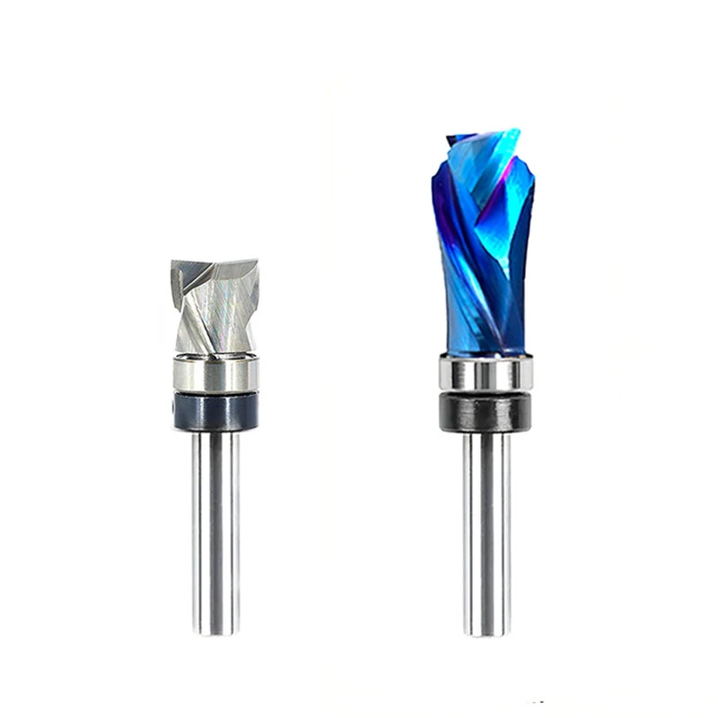 Whiteside Router Bits 1/4-Inch Shank Flush Trim Bit | 1/2-Inch Cutting Diameter Top Bearing for Woodworking