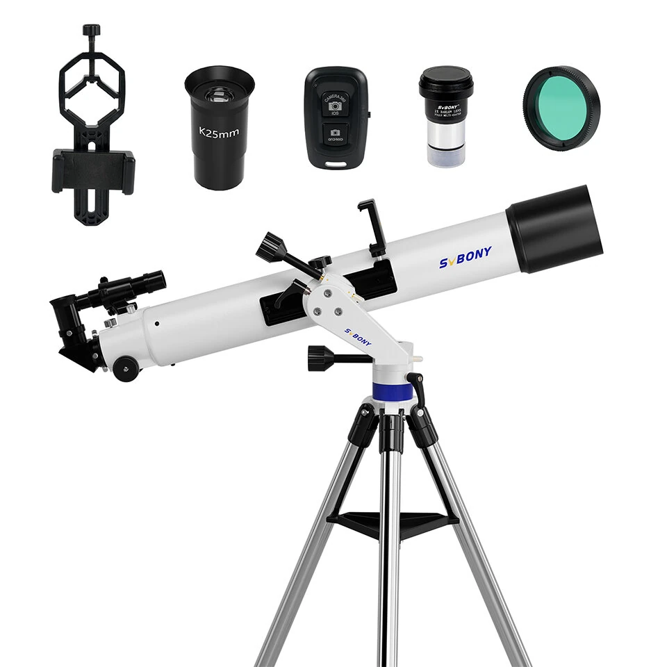 SV520 Telescope | 90mm Aperture 800mm Focal Length | Astronomy Telescope for Planetary Viewing