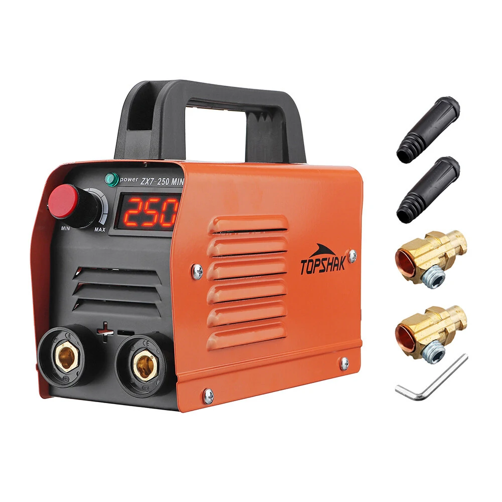 Topshak ZX7-250 250A IGBT Welder - 110V Portable Welding Machine with Digital Display