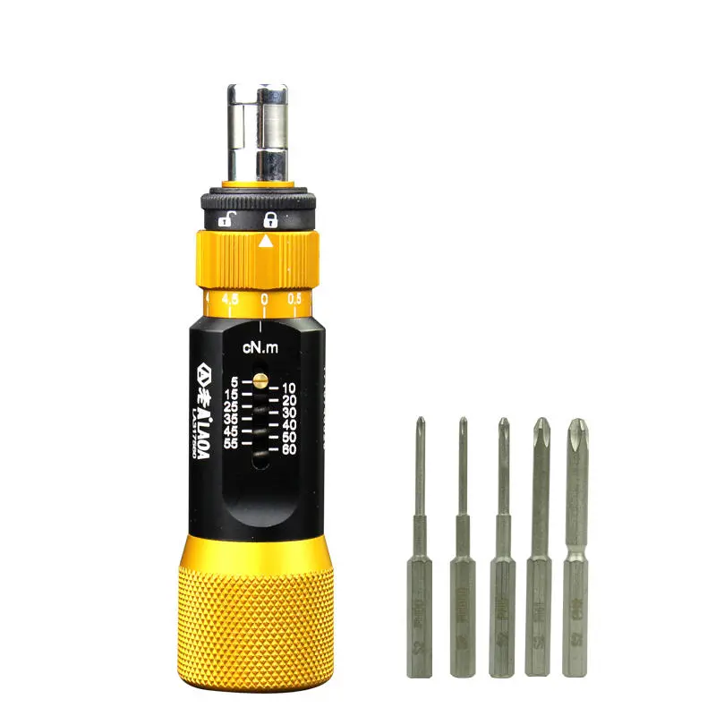 Precision 0.05-0.6Nm Adjustable Torque Screwdriver | Mini Mechanical Hand Tool